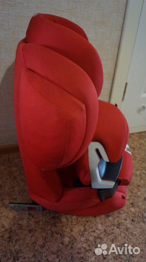 Автокресло cybex juno 2-fix red