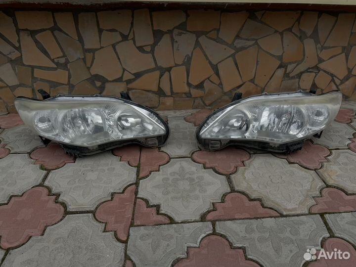Фары на toyota corolla 150 рестайлинг оригинал