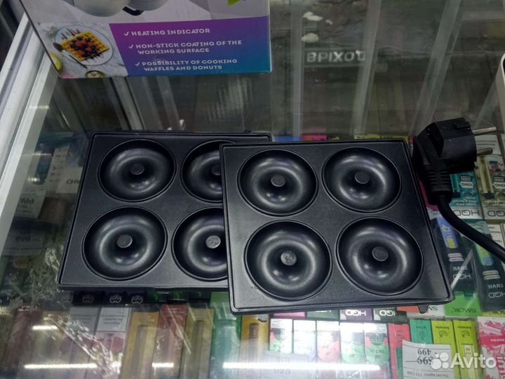 Электрическая вафельница бу