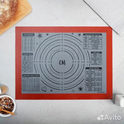 Армированный коврик для выпечки 