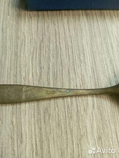 Мельхиоровый набор чайные ложки СССР