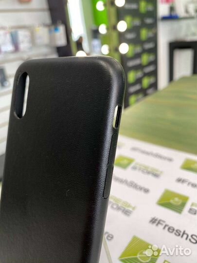 Чехол кожаный для iPhone X/Xs