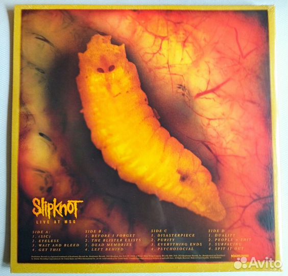 Винил Slipknot Live AT MSG (2LP)