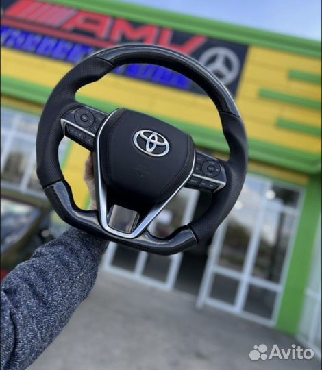 Спорт руль на camry 70