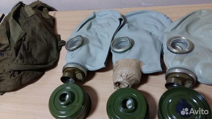 Противогазы пмг-2, гп 5, пдф-Д, Нерехта СССР