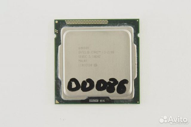 Процессор (1155) Intel Core i3-2100 3.1 GHz
