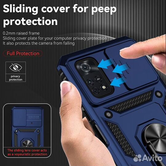 Противоударный чехол для Xiaomi Redmi Note 11S