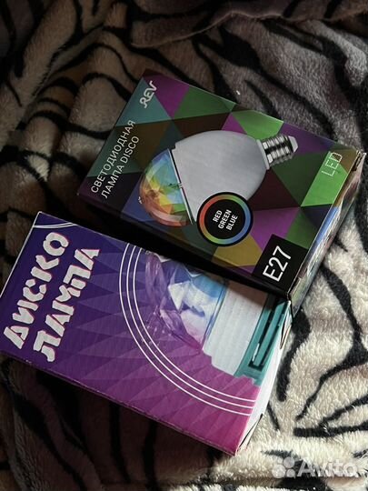 Светодиодная лампа диско лампа