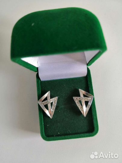 Серебряные серьги