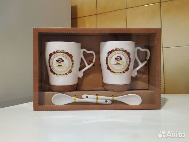 Подарочный набор кружек для чая и кофе