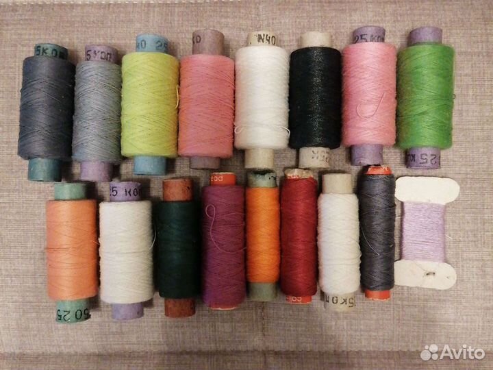 Нитки для шитья СССР