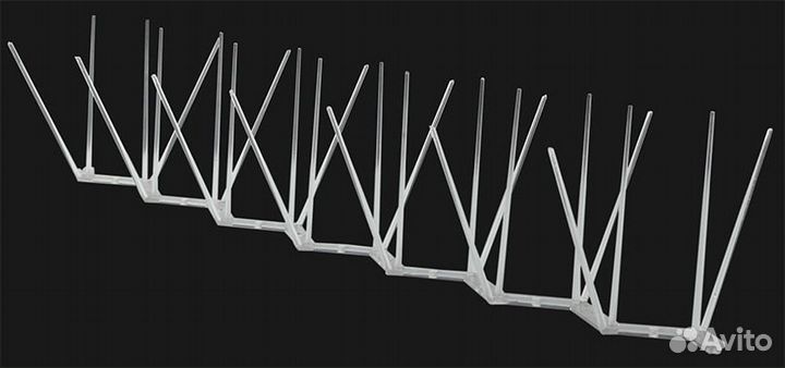 Шипы противоприсадные от птиц Sititek Eco 2D 4 шт