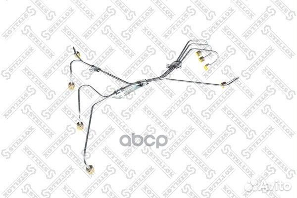 82-15302-SX трубки тнвд комплект 4 шт 1x MB д