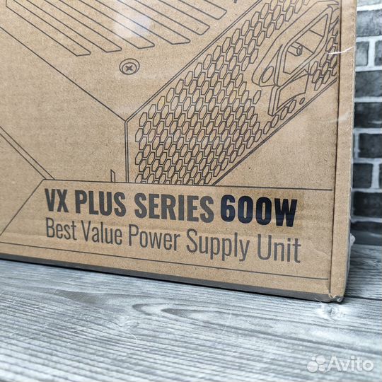 Блок питания aerocool vx plus 600w