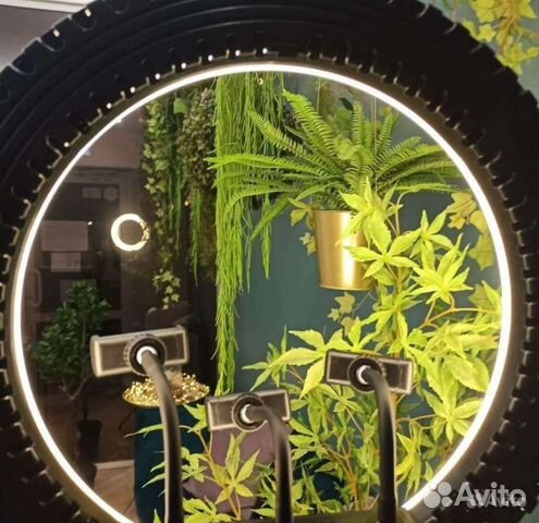 Кольцевая лампа 45 см с усиленным штативом