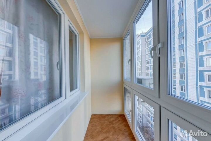 Остекление балконов и лоджий под ключ N1092