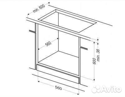 Духовой шкаф встраиваемый Hansa boes68162