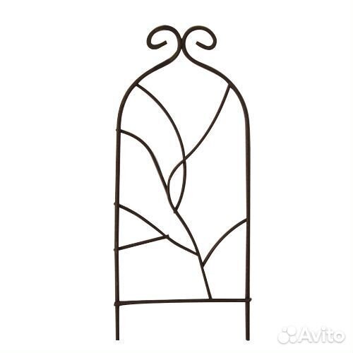 Металлическая мини изгородь, коричневая 5,5*12,5с
