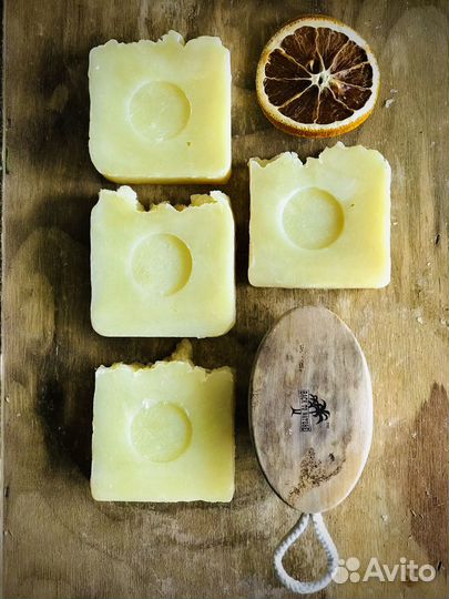 Натуральное мыло увлажняющее, на оливковом масле