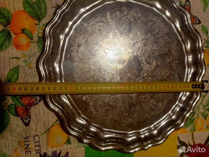 Поднос Мельхиор СССР