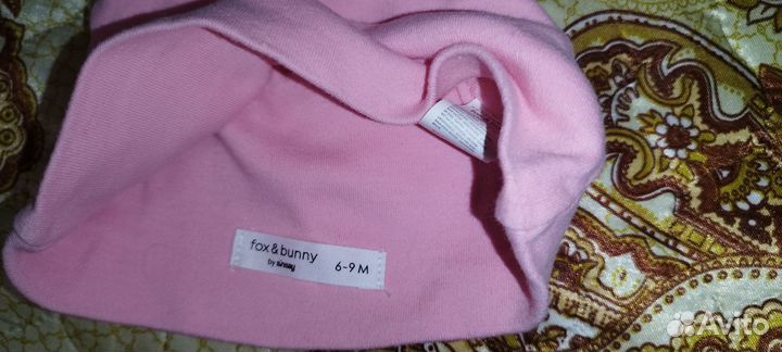 Шапочка для новорожденного весна