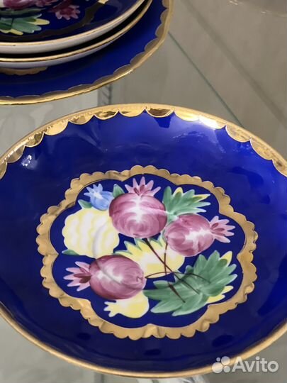 Сервиз Красавица Дулево + пирожковые тарел