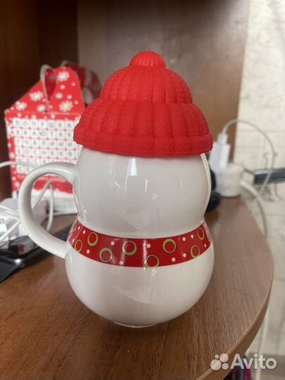 Кружка снеговик