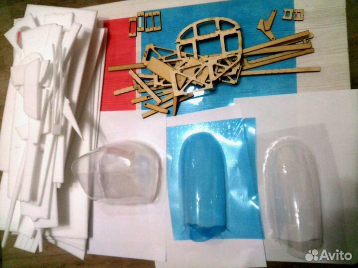 Детали для сборки Extra330s