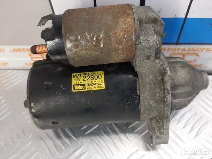 Стартер hyundai getz