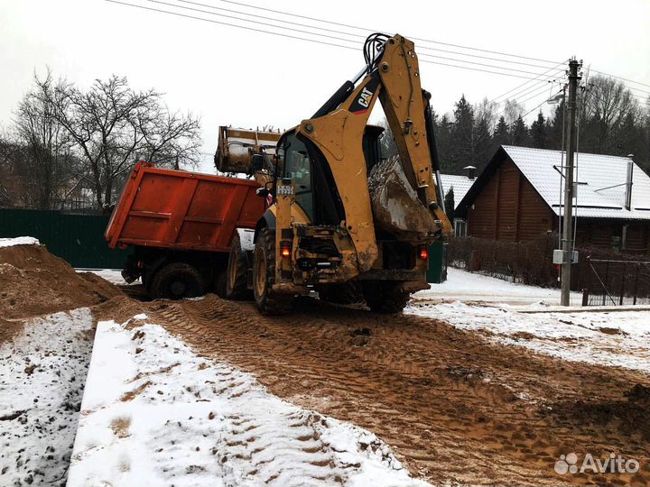 Песок карьерный доставка
