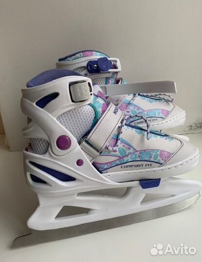 Коньки детские раздвижные р-р 31-36