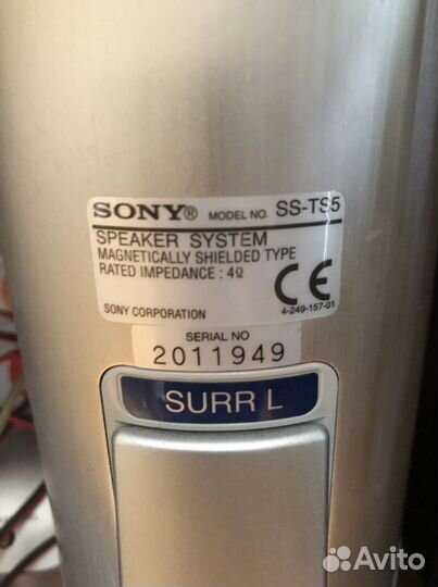 Домашний кинотеатр sony 5 и 1