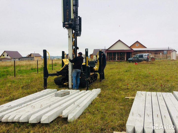 Жб сваи установка под ключ