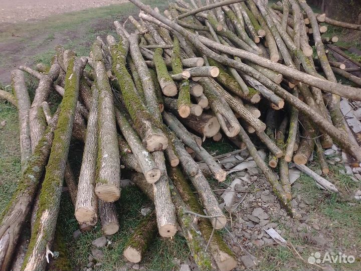 Столбы деревянные