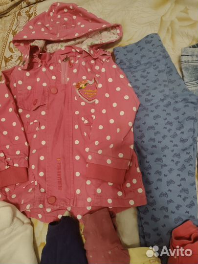 Пакет вещей на девочку 86-92