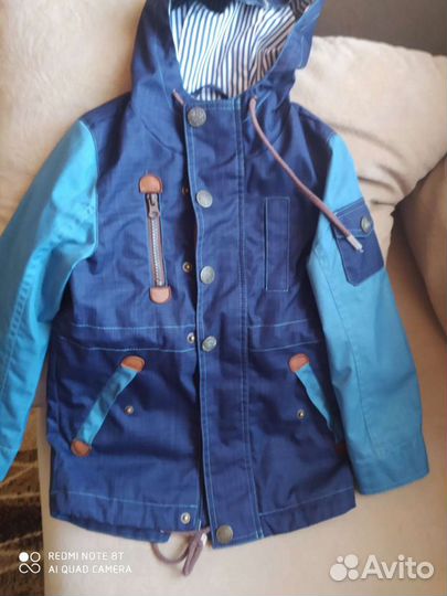 Куртка демисезонная на мальчика 110