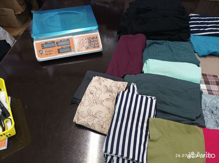 Набор 1374,кулирка, вискоза для пэчворка