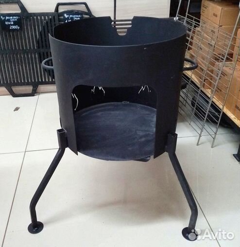 Очаг для казана 2 мм