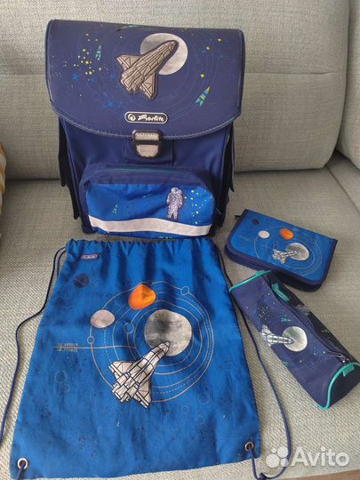 Рюкзак школьный/ранец для мальчика herlitz