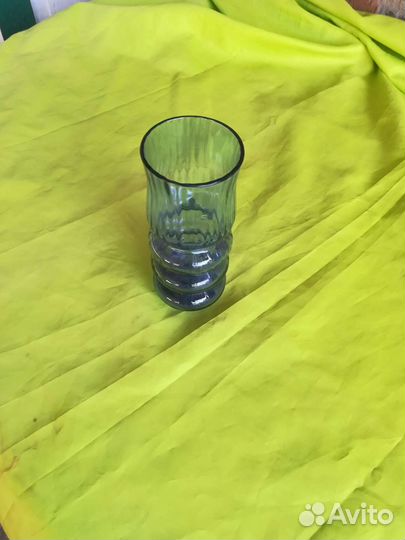 Ваза цветное стекло СССР