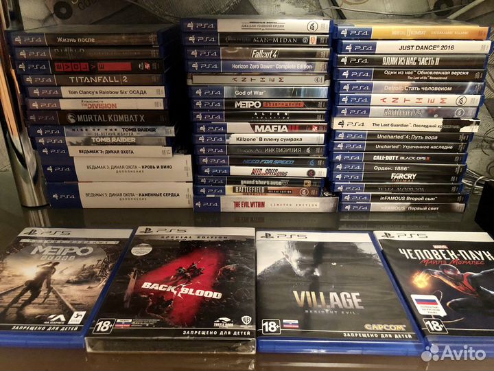 Диски Игры на PS4 & PS5