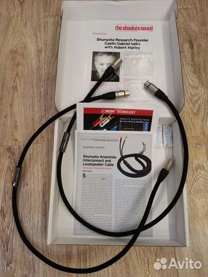 XLR-XLR shunyata research Python ZiTron python1.0