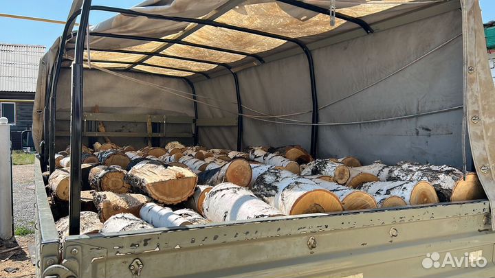 Дрова чурбаками