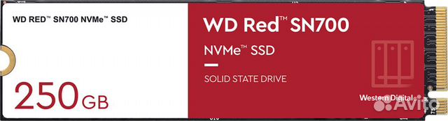 Накопитель SSD 250Gb WD Red SN700 (WDS250G1R0C)