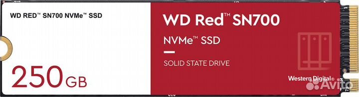 Накопитель SSD 250Gb WD Red SN700 (WDS250G1R0C)