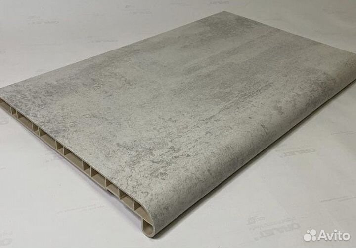 Подоконник Кристаллит Бетон матовый