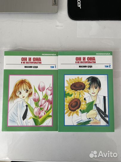 Манга он и она