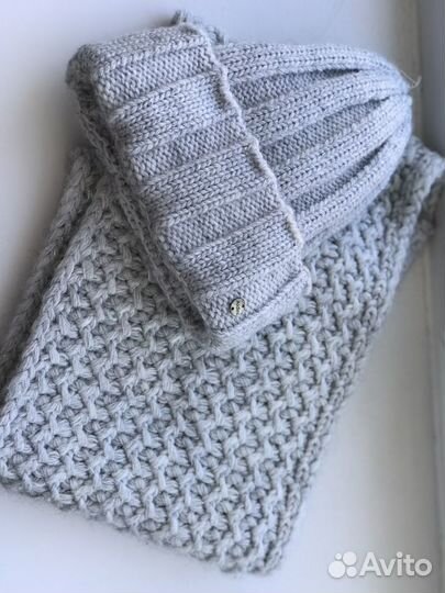 Шапка и снуд женский