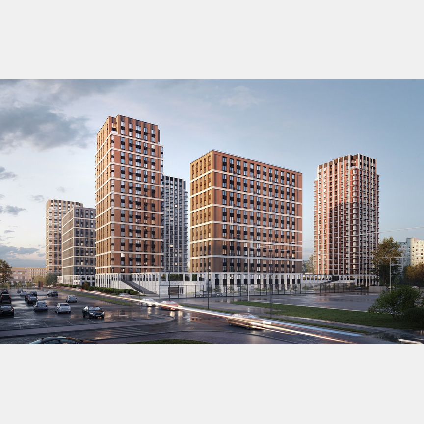 3-к. квартира, 92,4 м², 11/23 эт.