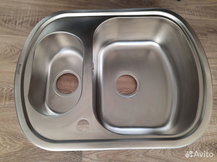 Мойка для кухни двойная FD4960T Frap